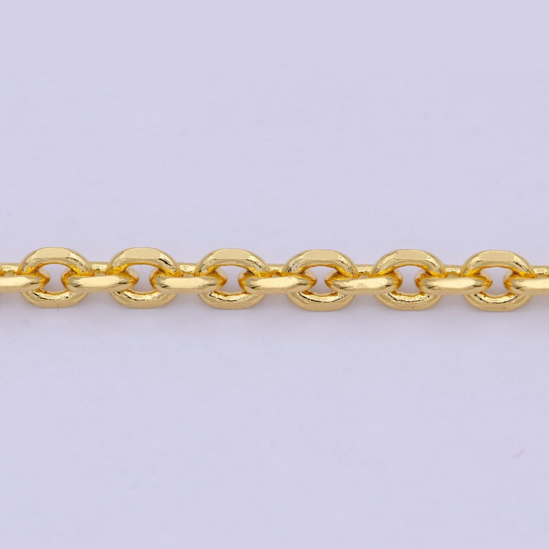 Cable Chain necklace, 24k gold filled chain Dainty gold filled chain, minimalist necklace 17.7 inch chain | WA-809 Clearance Pricing