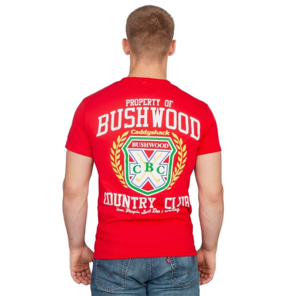 Caddyshack Bushwood CC Back Print Adult Unisex T-shirt