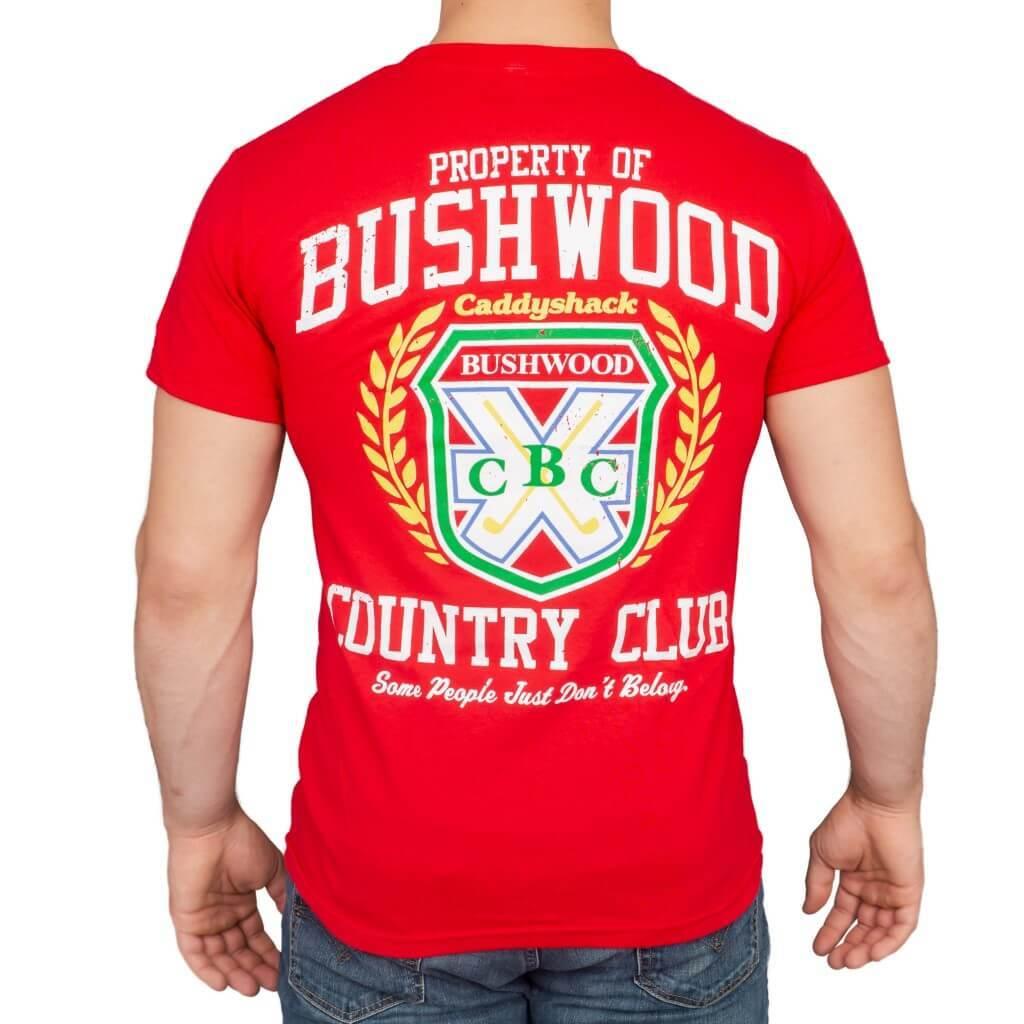 Caddyshack Bushwood CC Back Print Adult Unisex T-shirt