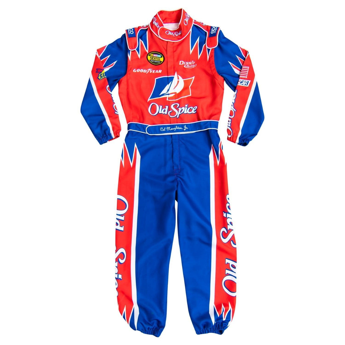 Cal Naughton Talladega Movie Replica Auto Racing Halloween Cosplay Costume