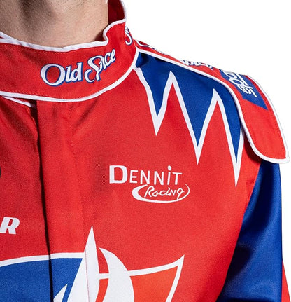 Cal Naughton Talladega Movie Replica Auto Racing Halloween Cosplay Costume