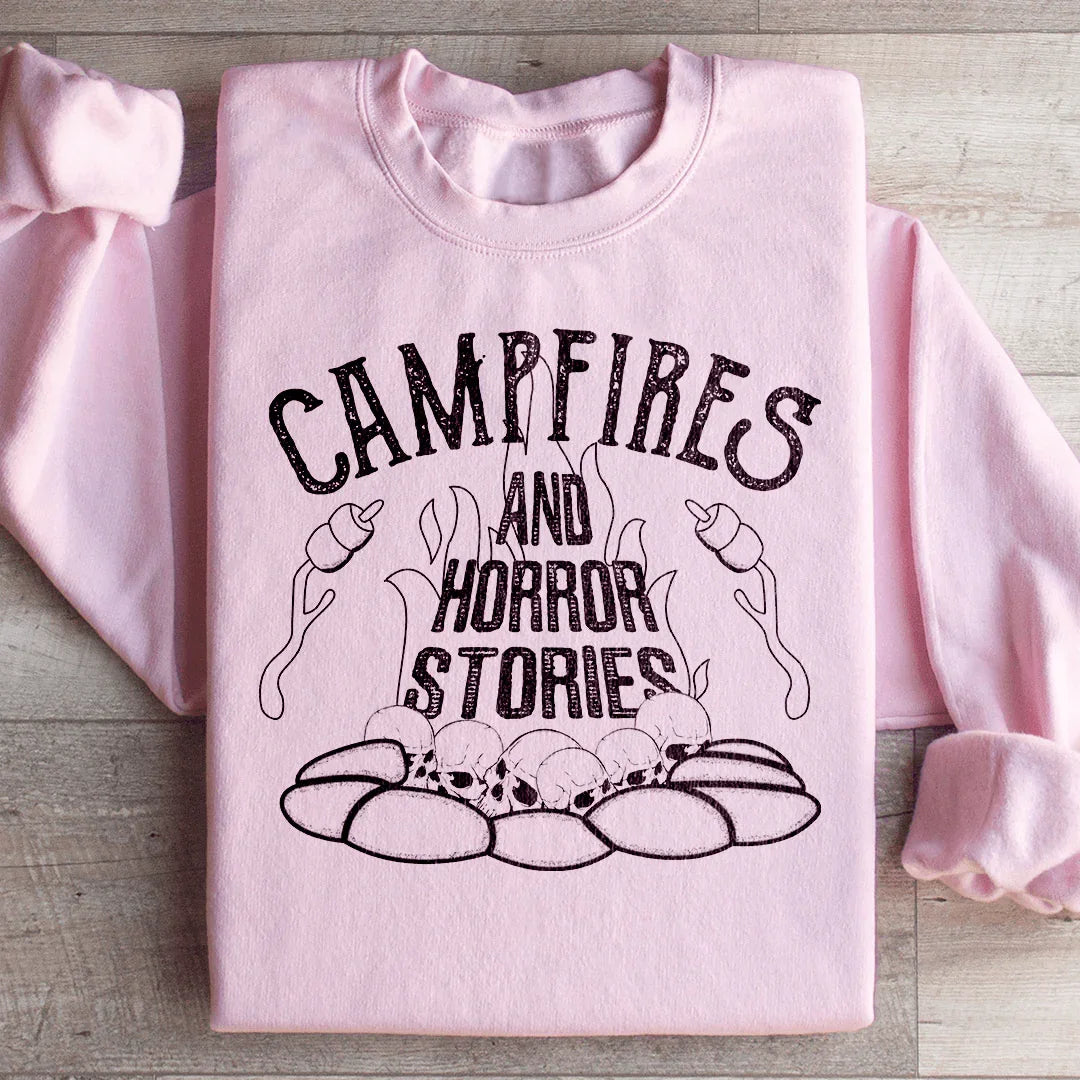 Campfires &amp; Horror Stories Sweatshirt
