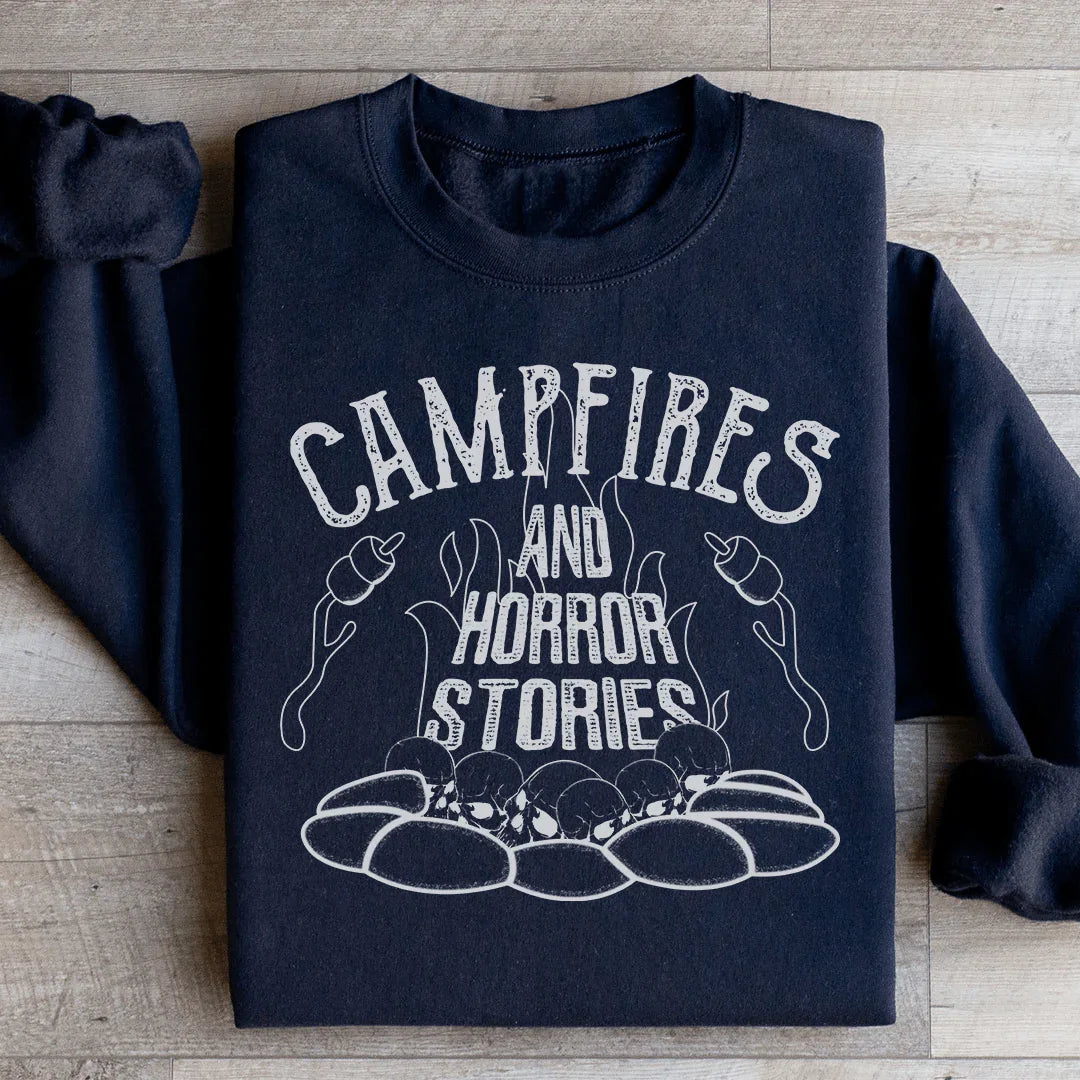 Campfires &amp; Horror Stories Sweatshirt