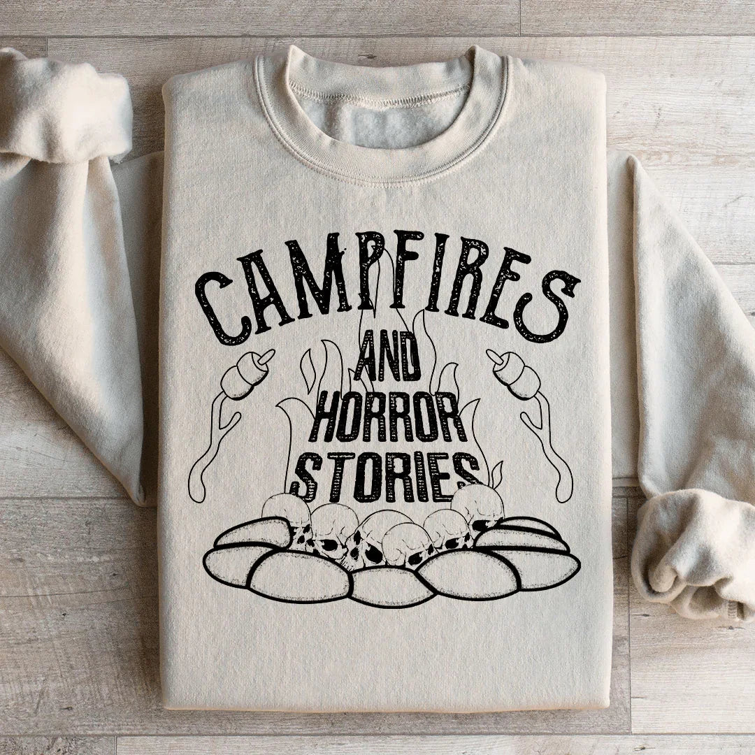 Campfires &amp; Horror Stories Sweatshirt
