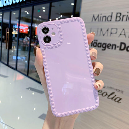 Candy Color Cute Shockproof Phone Case For iPhone 11 Pro Max Mini 7 8 Plus XR XS MAX Full Lens Soft Cover Cute And Fashionable Colorful Translucent Soft Silicone Case
