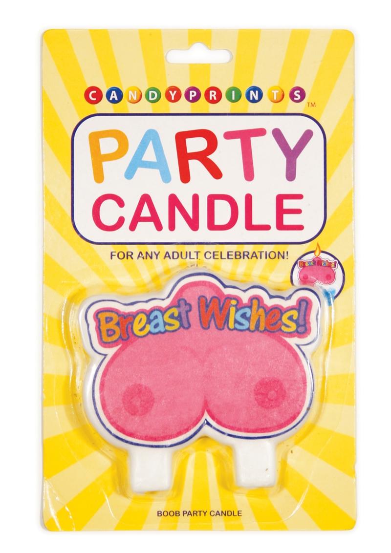 Breast Wishes Boob Party Candle