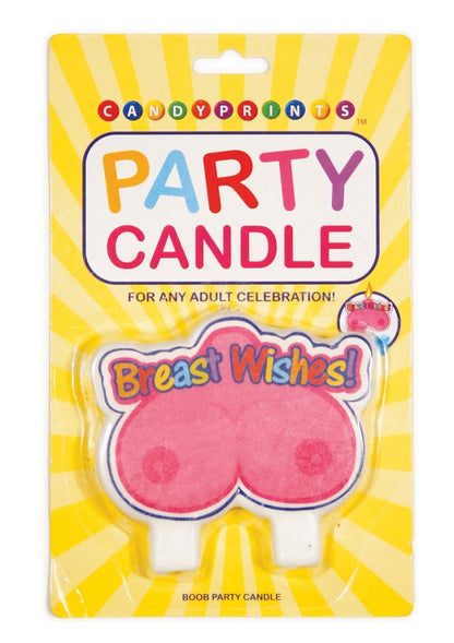 Breast Wishes Boob Party Candle