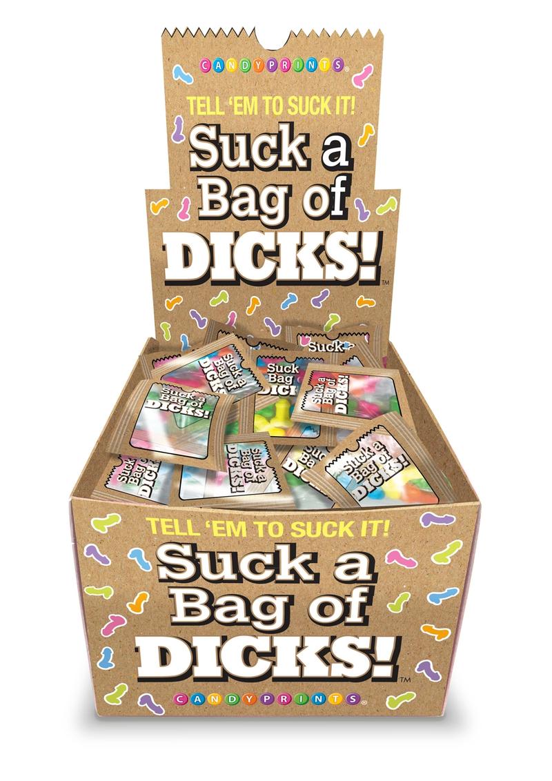 Suck a Bag of Dicks Candy Fun Novelty Penis