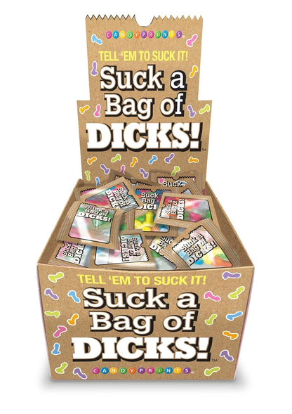 Suck a Bag of Dicks Candy Fun Novelty Penis