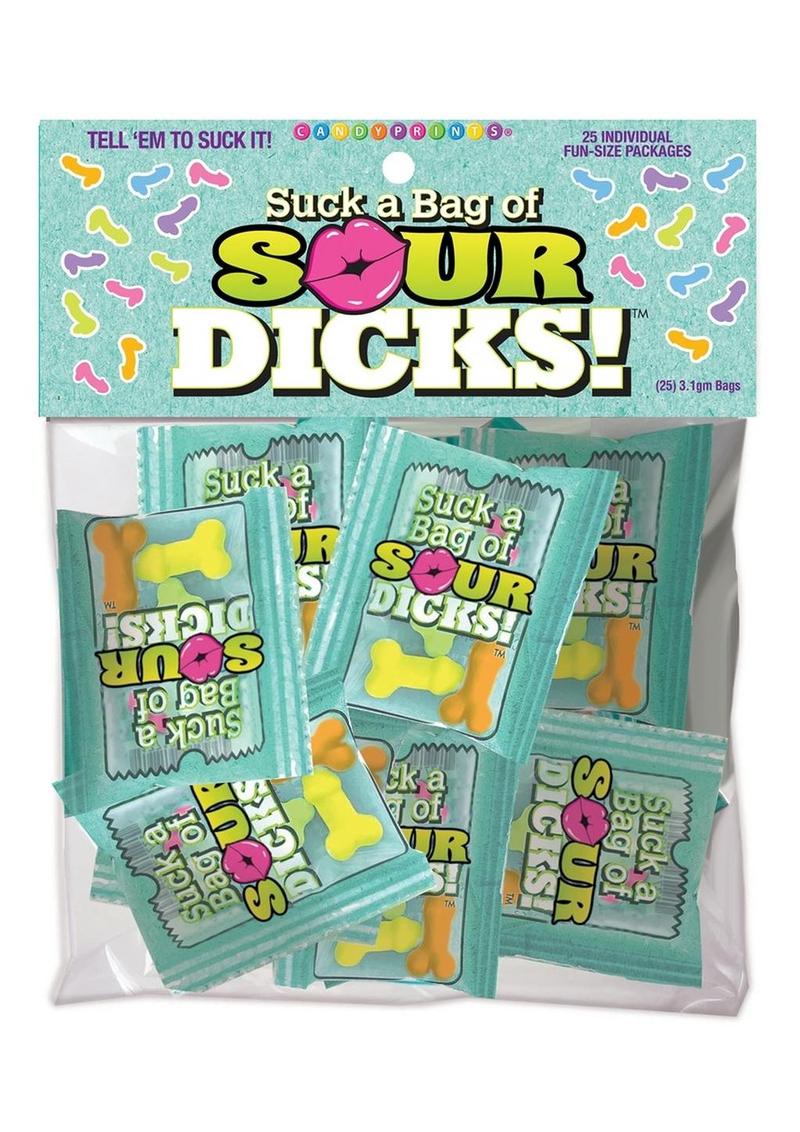 Suck a Bag of Sour Dicks Candy by CandyPrints