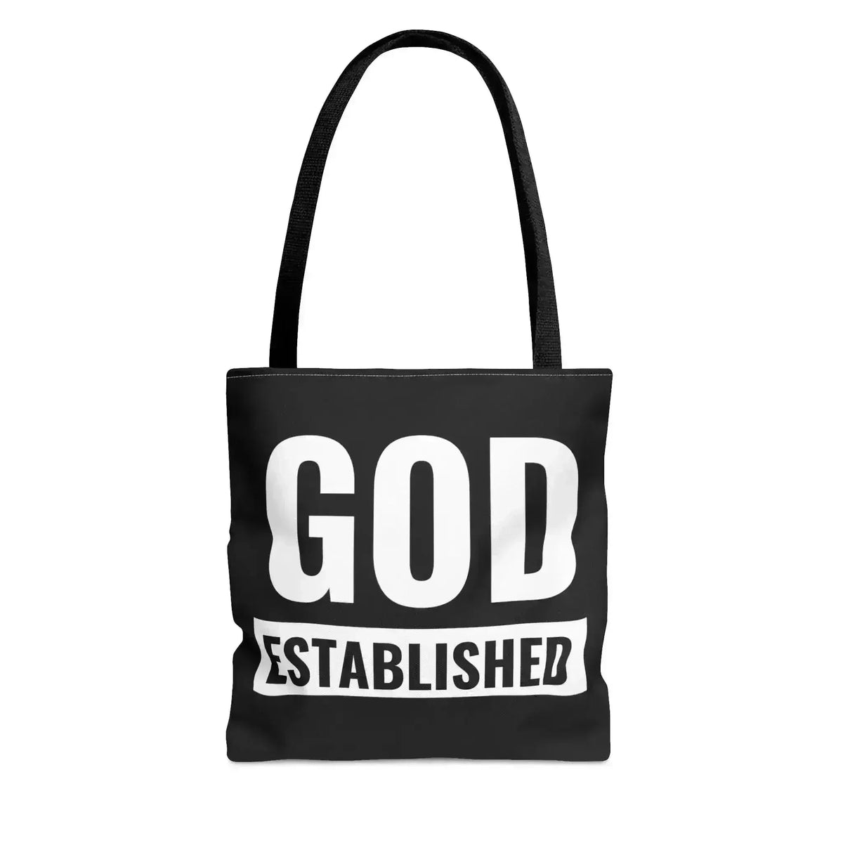 Large Tote Bag God Established