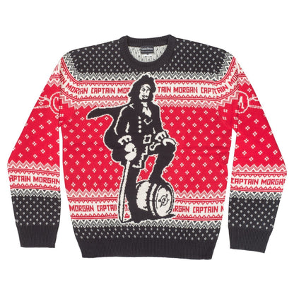 Captain Morgan The Standing Captain Ugly Christmas Sweater