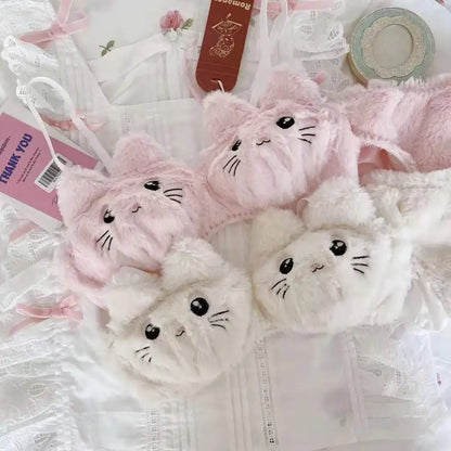 Harajuku Kawaii Fashion Fluffy Cat Lingerie Set