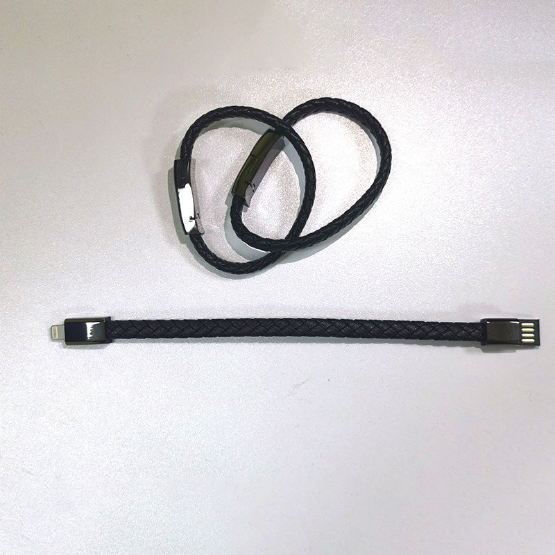 USB Bracelet Charger Cable for iPhone USB C Micro
