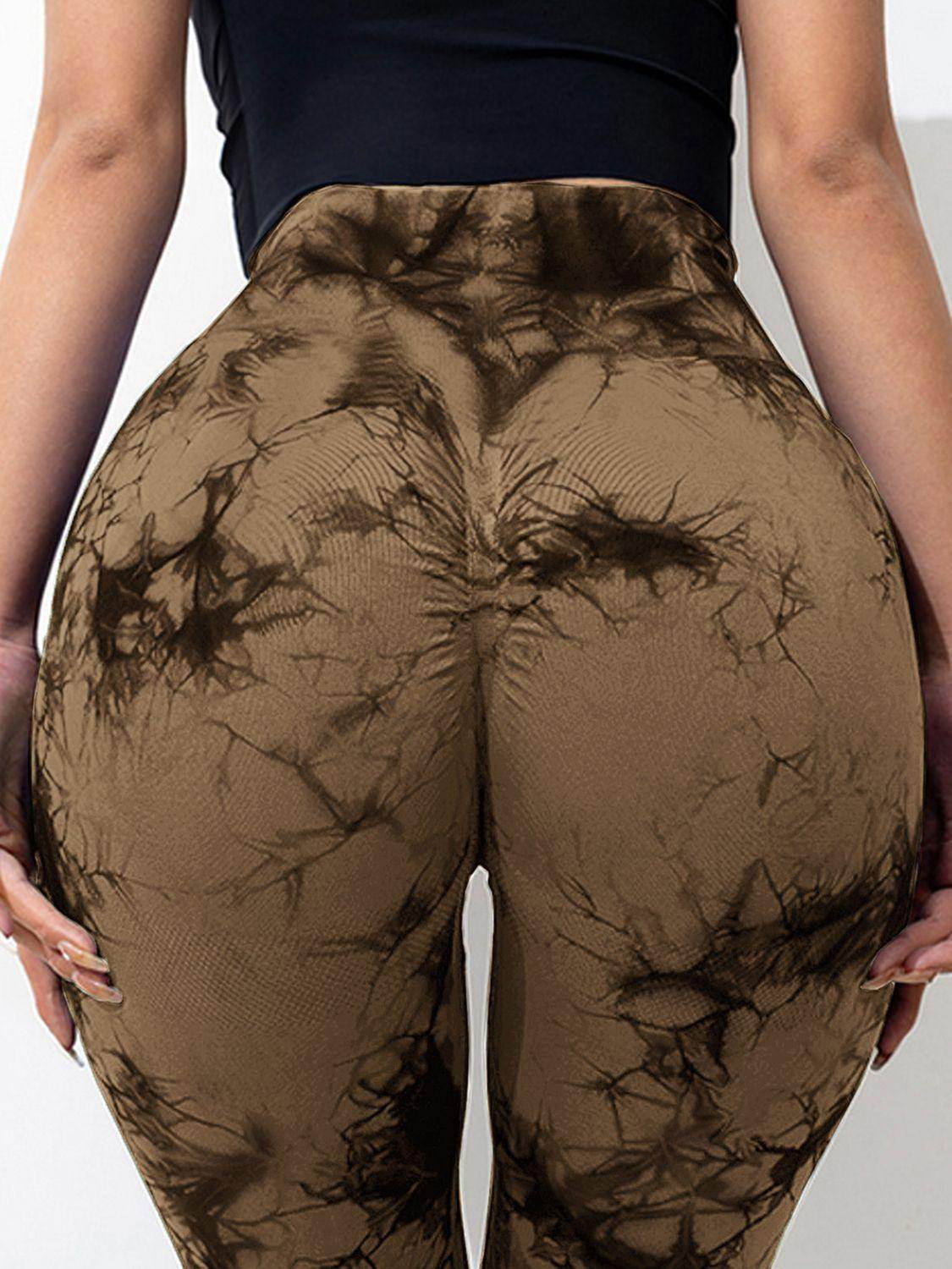 Tie-Dye High Waist Active Leggings for Women Comfortable Fit