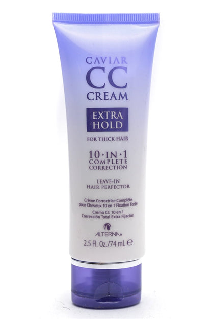 Alterna Caviar CC Cream Extra Hold 10-in-1 Complete Correction for Thick Hair, 2.5 oz