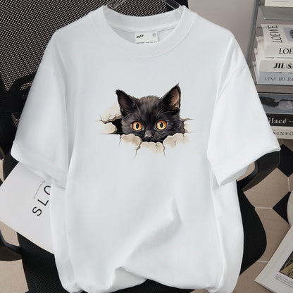 Womens Trendy Stylish Cotton Short-sleeve Top