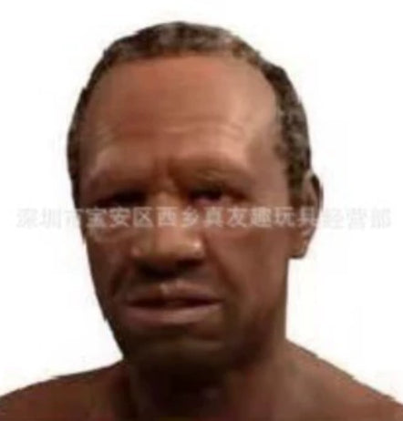 Halloween Granny Mask Latex Headgear Wig Mask