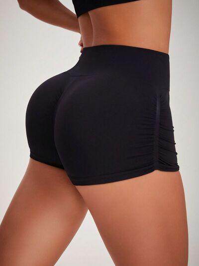 High Waist Active Shorts for Comfortable Workout Wear
