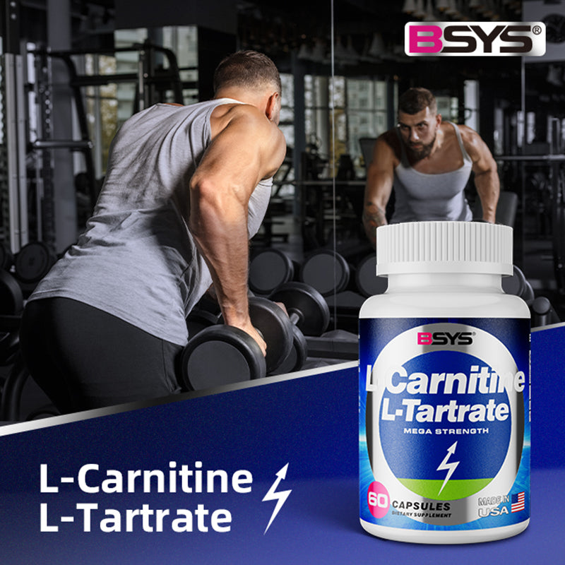 BSYS L-Carnitine L-Tartrate 60&