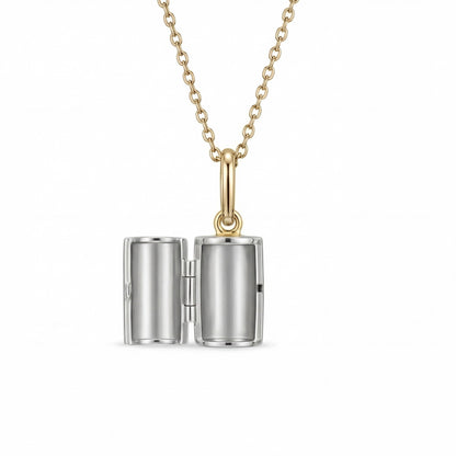 Openable Cylindrical Necklace For Women