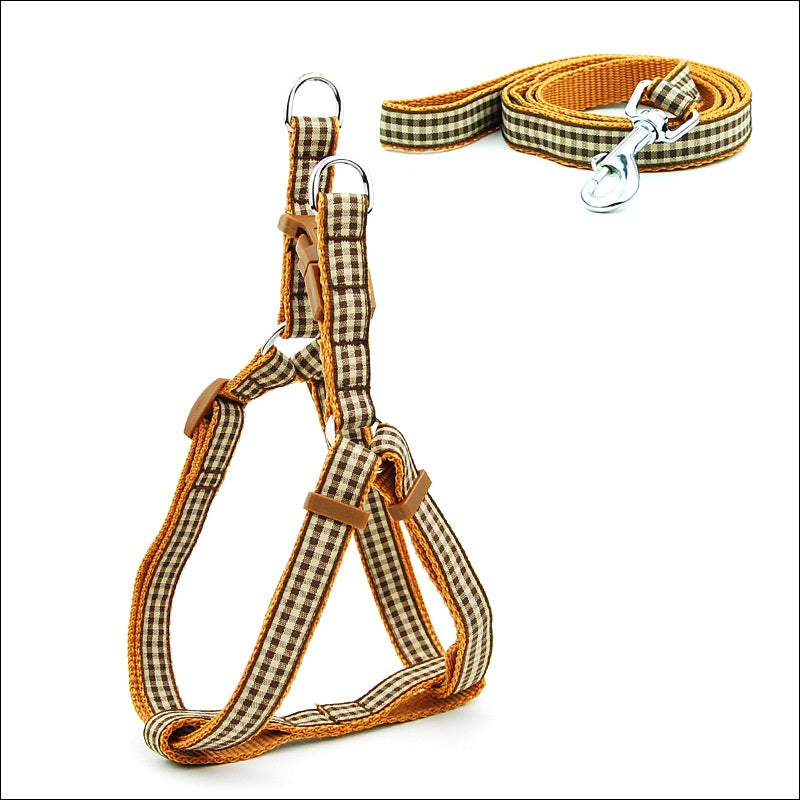 Factory Direct Spot Pet Leashes Polka Dot Pet Chest Straps, Dog Leashes, Small And Medium-Sized Dogs