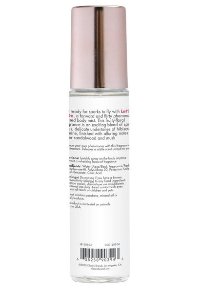 CGC Lets Get It On Pheromone Body Mist