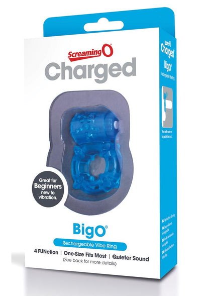 Screaming O Charged BigO Rechargeable Vibrating Cock Ring