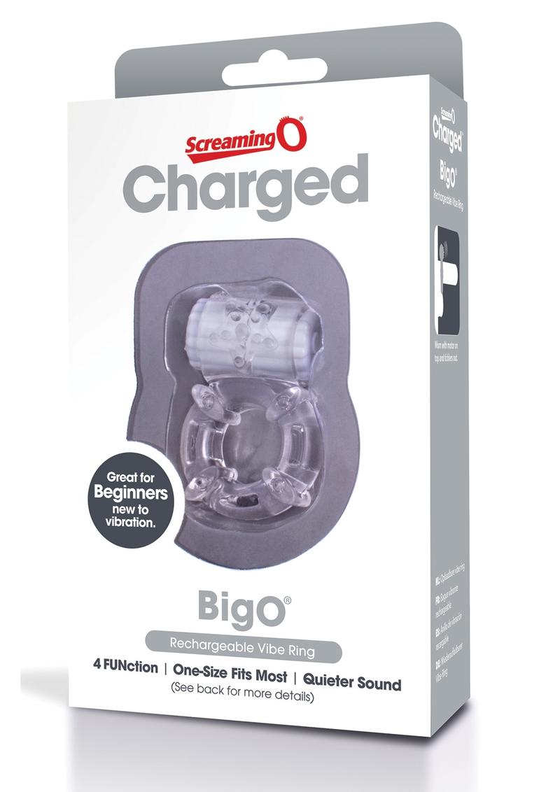 Screaming O Charged BigO Rechargeable Vibrating Cock Ring