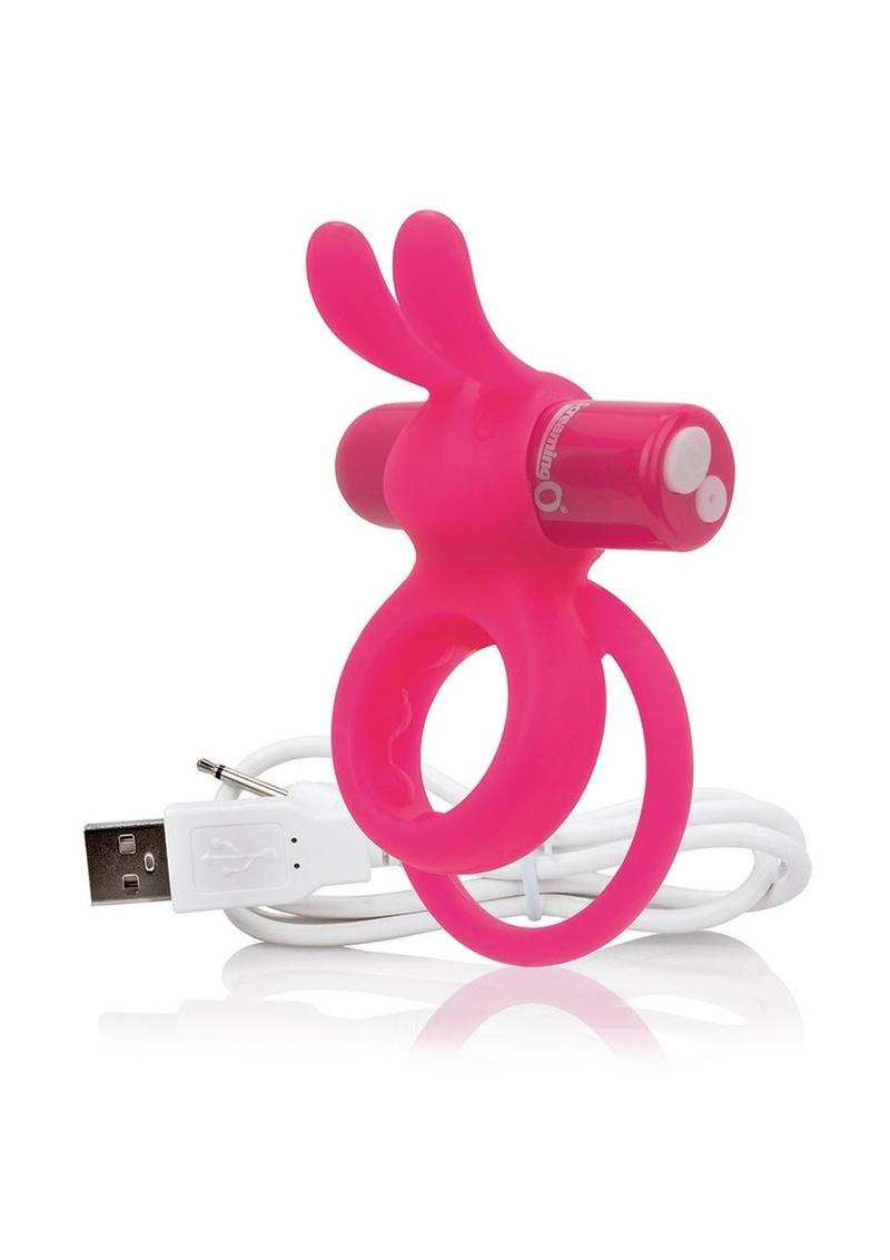 Screaming O Charged Ohare Rechargeable Wearable Rabbit Vibe Cock Ring
