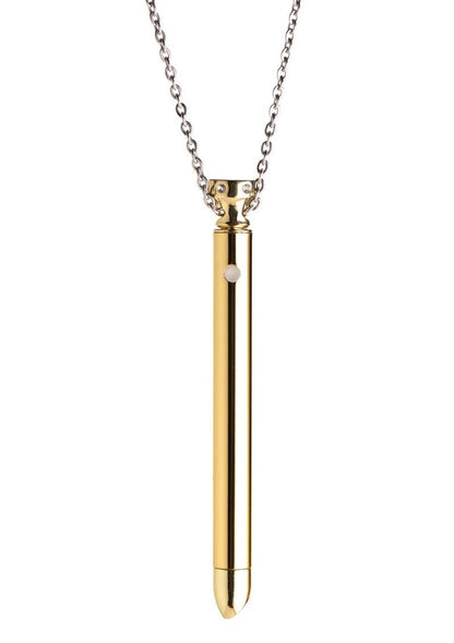 Charmed 7X Vibrating Necklace Gold