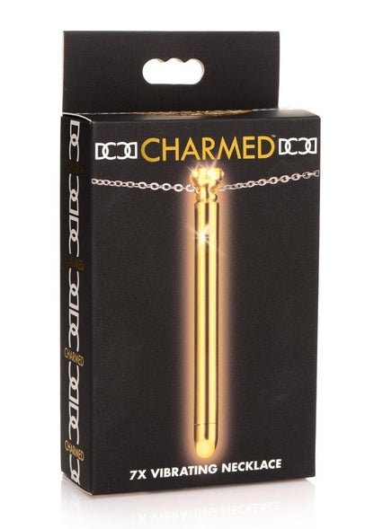 Charmed 7X Vibrating Necklace Gold