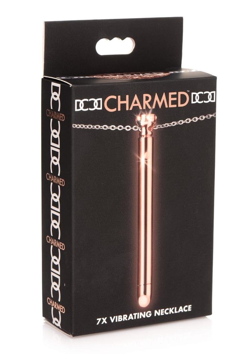 Charmed 7X Vibrating Necklace Gold