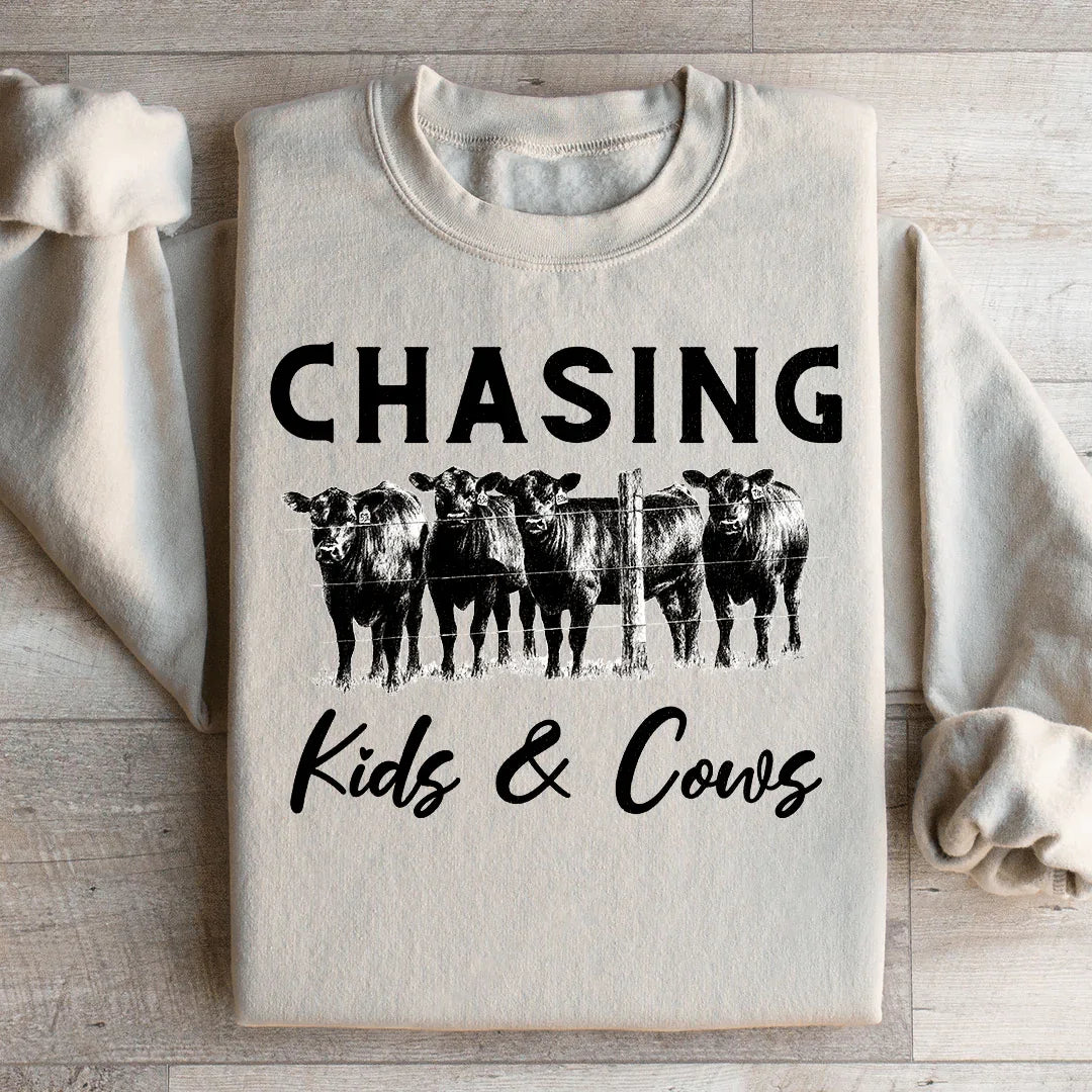Chasing Kids &amp; Cows Sweatshirt