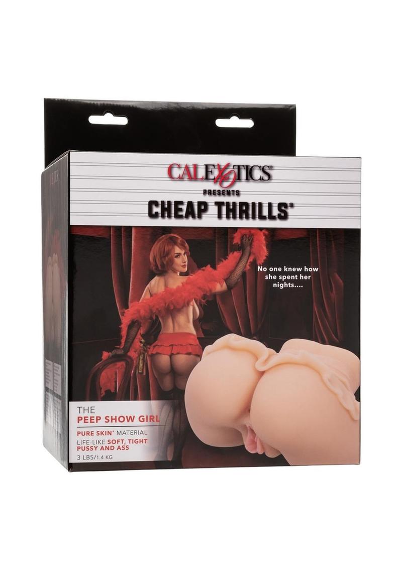 Cheap Thrills The Peep Show Girl – Soft Pussy &amp; Ass Stroker