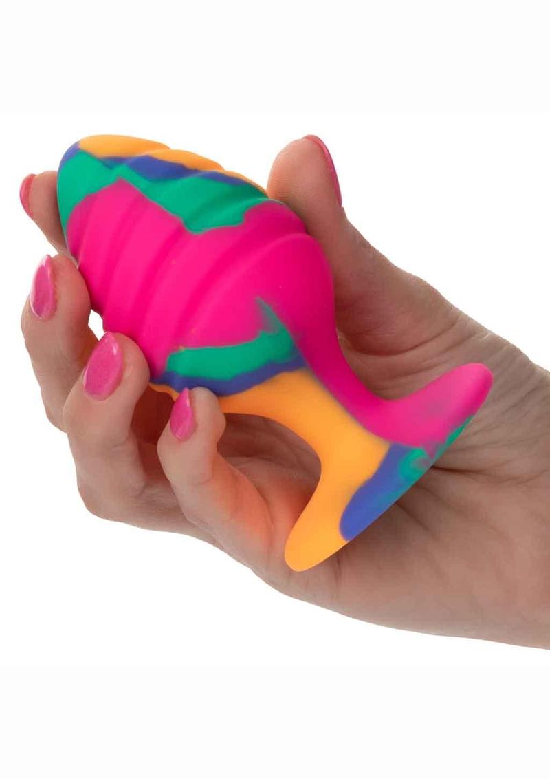 Cheeky Large Swirl Tie-Dye Silicone Plug