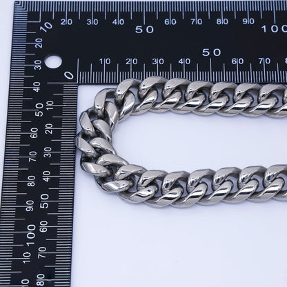 Chunky Stainless Steel Men&