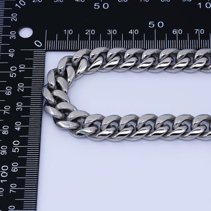Chunky Stainless Steel Men&