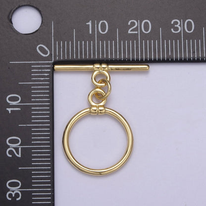 Classic Gold Toggle Clasp OT Clasp for Necklace Bracelet Jewelry Making L-669 L-671