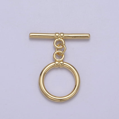 Classic Gold Toggle Clasp OT Clasp for Necklace Bracelet Jewelry Making L-669 L-671