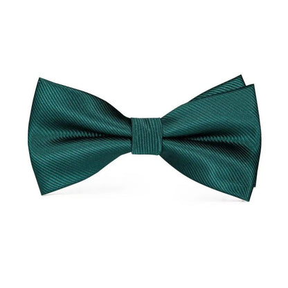 Classic Green Bow Ties Men Silk Butterfly Tie  With Pocket Square And Cufflinks Set For Men Elegant Design Wedding Party Bowties Solid Color Gentleman Bow Tie And Pocket Square Cufflink Set