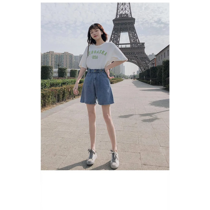 Classic Harajuku Jean Shorts