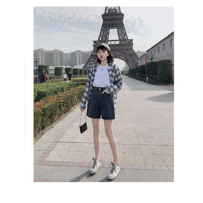 Classic Harajuku Jean Shorts