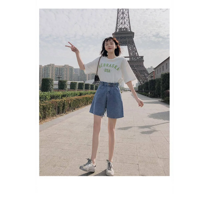 Classic Harajuku Jean Shorts