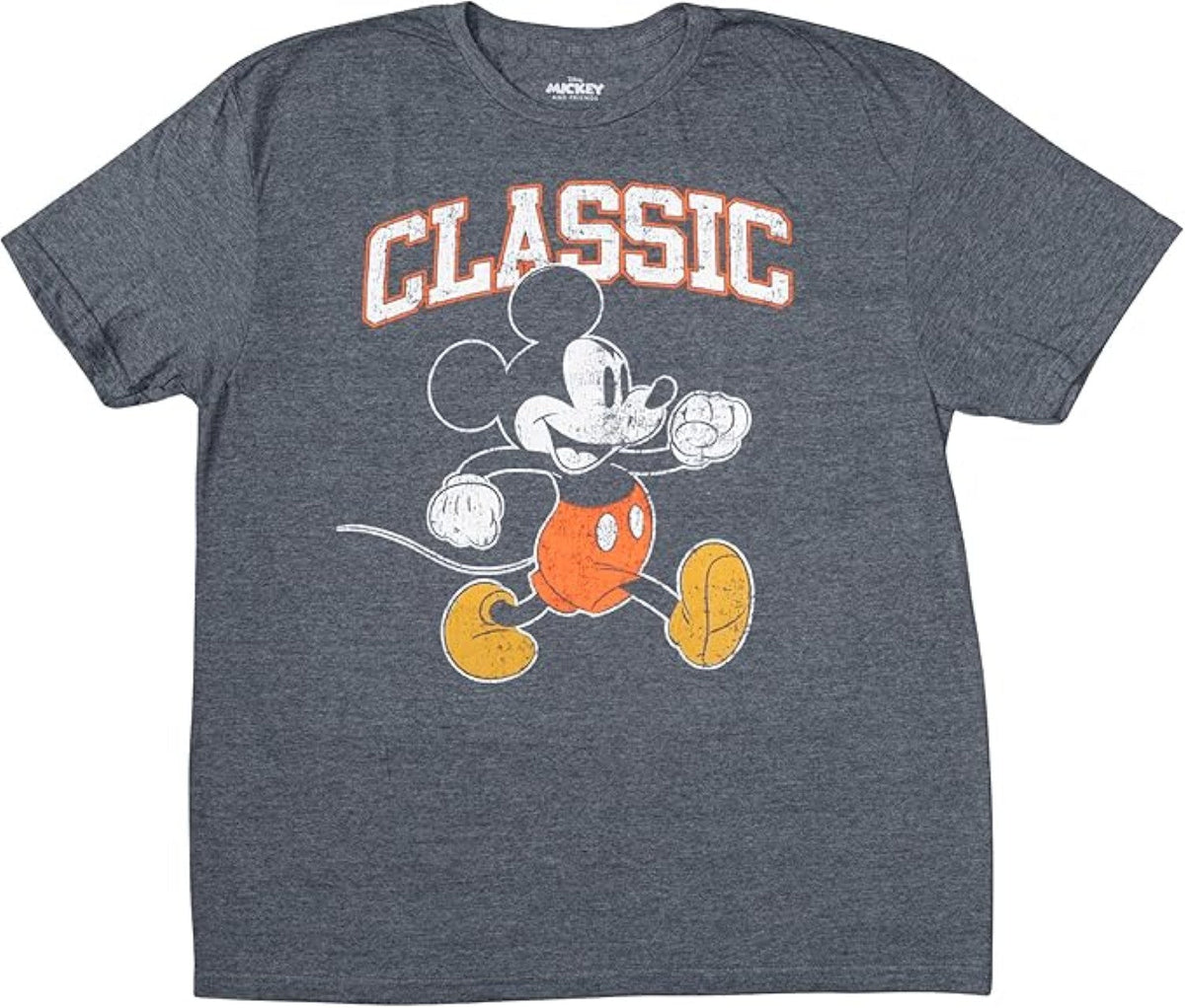 Classic Mickey Mouse Adult Unisex Officially Licensed Graphic T-shirt