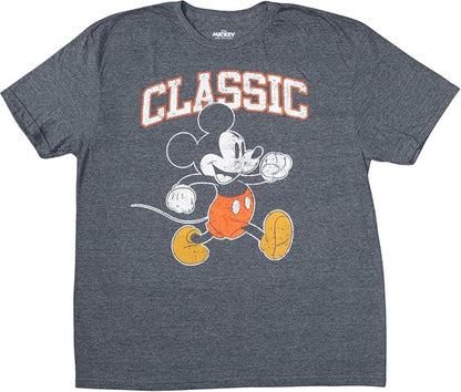 Classic Mickey Mouse Adult Unisex Officially Licensed Graphic T-shirt