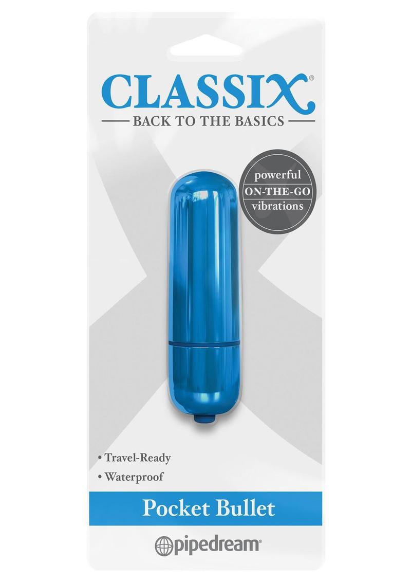 Classix Pocket Bullet – Compact Waterproof Vibrator