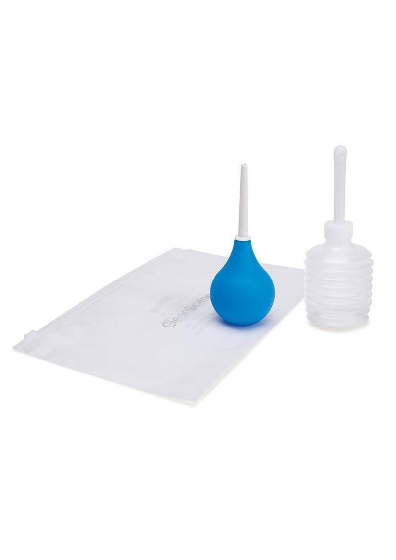 CleanScene 4PC Travel Bulb Douche Set