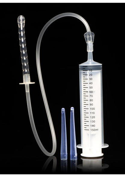 CleanStream Enema Syringe with Attachments 150ml And Flexible Tips