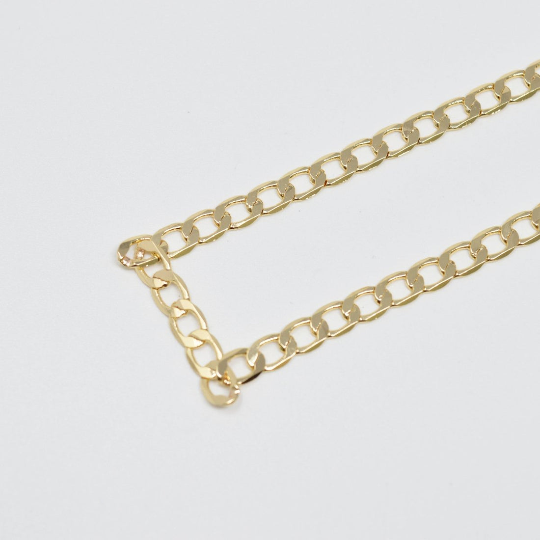 Clearance Pricing BLOWOUT 16K Gold Filled 4.4X6.7mm Cuban CURB Chain by Yard, Roll Chain for Jewelry Making, Thickness 0.6mm, Curb For Necklace Bracelet Anklet Component Supply | ROLL-432